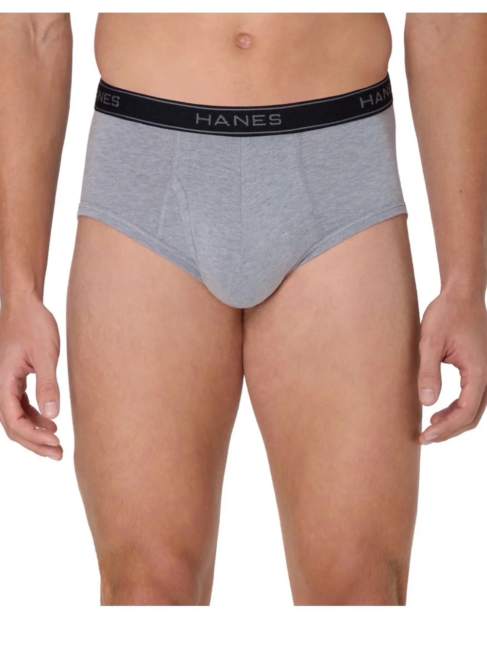 💜Hanes Men's Briefs 6-Pack, Cotton Stretch Underwear Size:XLarge(40-42)